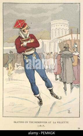 La mode à Paris - 'Skating légende à La Villette' Banque D'Images