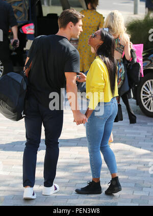 Samira Mighty et Frankie Foster hors studios ITV Avec : Samira puissant, Frankie Foster Où : London, Royaume-Uni Quand : 16 Juil 2018 Credit : Rocky/WENN.com Banque D'Images