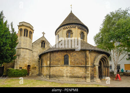 Église Saint Sépulcre à Cambridge. Angleterre, Royaume-Uni Banque D'Images