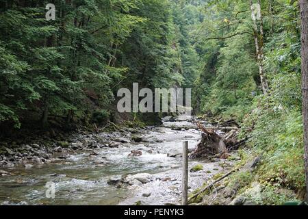 Excursion d'une journée sur l'Breitachklamm à Oberstdorf Allemagne Banque D'Images