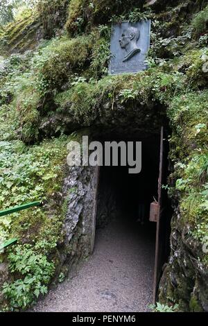 Excursion d'une journée sur l'Breitachklamm à Oberstdorf Allemagne Banque D'Images