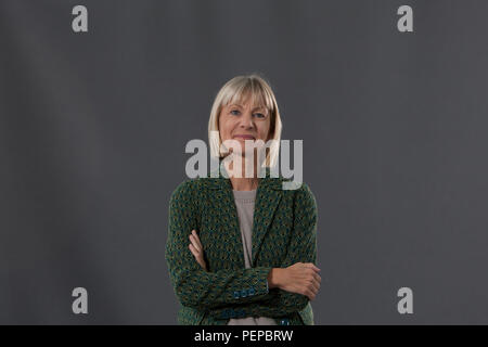 Edimbourg, Ecosse. UK. 17 août 2018. Edinburgh International Book Festival. Photo : Kate Mosse romancier. Pako Mera/Alamy Live News. Banque D'Images