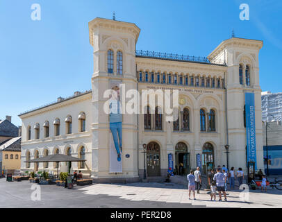 Le Prix Nobel de la paix (Nobels Fredssenter Centre), Oslo, Norvège Banque D'Images