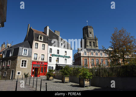 Boulogne-sur-Mer dans le nord de la France 2018 Banque D'Images