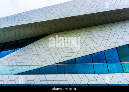 Musée du Film de l'œil, IJpromenade, Amsterdam, Pays-Bas Banque D'Images