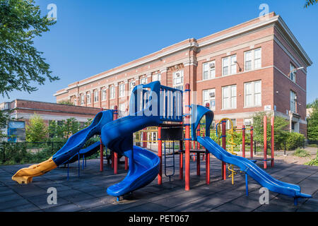 Thomas J. Waters Elementary School - Chicago Public Schools Banque D'Images