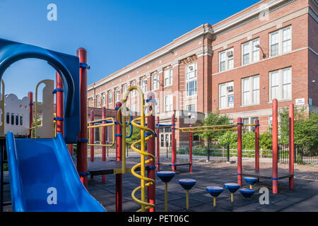 Thomas J. Waters Elementary School - Chicago Public Schools Banque D'Images