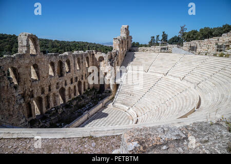 Odéon d'Hérode Atticus à Athènes, Grèce Banque D'Images