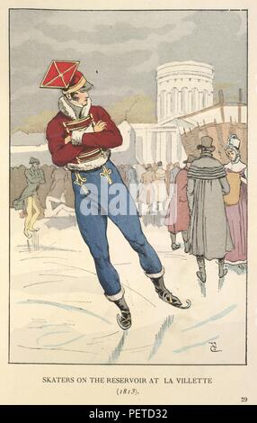 La mode à Paris - 'Skating légende à La Villette' Banque D'Images