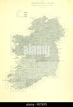 Image réalisée à partir d'archive historique page 13 du catalogue "des Cartes et Plans et autres publications de l'Ordnance Survey d'Irlande, au 1er juin 1881' Banque D'Images