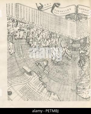 Image réalisée à partir d'archive historique page 92 de "l'arrivée de Leif Erikson, l'an 1000, et le site de ses maisons à Vineland. (Un résumé de l'échelle de Vineland sagas de Peringskiöld's edition de la Heimskringla de Shorri Sturleyson.) [avec des cartes a9581. Banque D'Images