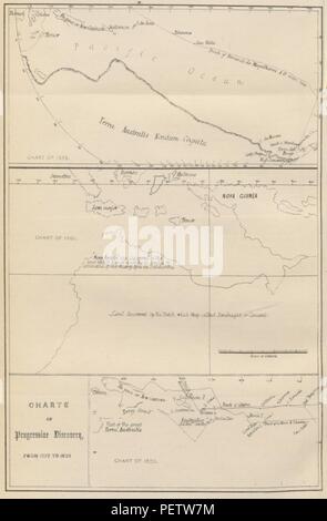 Image réalisée à partir d'archive historique page 208 de "Chapman's Memorial centenaire du capitaine Cook sur la description de la Nouvelle Zélande il y a cent ans. [Extraits de Cook's trois voyages de circumnavigation, édité par George T. Chapman avec l2667 aide. Banque D'Images