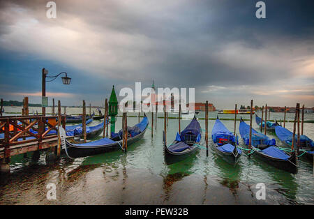 Vue de la Piazza San Marco, Venise Banque D'Images