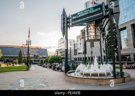 Mel Lastman Square à north york canada Banque D'Images