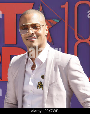 LOS ANGELES, CA - le 24 juin : T.I. assiste au BET Awards 2018 au Théâtre de Microsoft le 24 juin 2018 à Los Angeles, Californie. Credit : imageSPACE/MediaPunch Banque D'Images