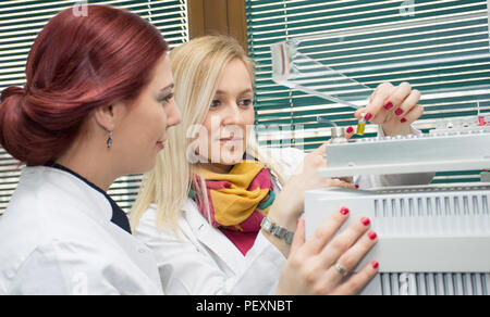 L'analyse des acides gras dans les aliments par chromatographie en phase gazeuse Banque D'Images