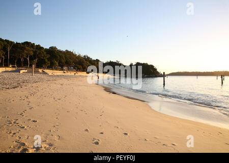 Plage de requins, Nielsen Park, Vaucluse, Sydney, Australie Banque D'Images