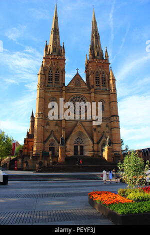 Cathédrale Saint Mary - Sydney - Australie Banque D'Images