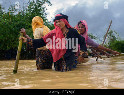 Crise rohingya Banque D'Images