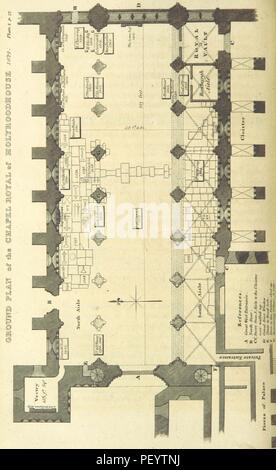 Libre à partir de la page 88 de "l'histoire de l'abbaye, Chapel-Royal et palais de Holyroodhouse. ... ... Avec gravures. Nouvelle édition' Banque D'Images