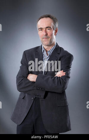 Edinburgh, Royaume-Uni. 18 août, 2018. Graham Robb Macdonald FRSL est un auteur britannique et critique littéraire français. Photographié à l'Edinburgh International Book Festival. Edimbourg, Ecosse. Photo par Gary Doak / Alamy Live News Banque D'Images