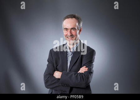 Edinburgh, Royaume-Uni. 18 août, 2018. Graham Robb Macdonald FRSL est un auteur britannique et critique littéraire français. Photographié à l'Edinburgh International Book Festival. Edimbourg, Ecosse. Photo par Gary Doak / Alamy Live News Banque D'Images