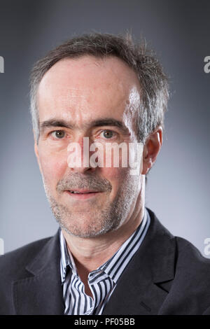 Edinburgh, Royaume-Uni. 18 août, 2018. Graham Robb Macdonald FRSL est un auteur britannique et critique littéraire français. Photographié à l'Edinburgh International Book Festival. Edimbourg, Ecosse. Photo par Gary Doak / Alamy Live News Banque D'Images