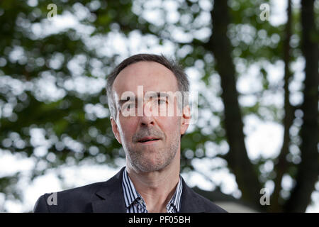 Edinburgh, Royaume-Uni. 18 août, 2018. Graham Robb Macdonald FRSL est un auteur britannique et critique littéraire français. Photographié à l'Edinburgh International Book Festival. Edimbourg, Ecosse. Photo par Gary Doak / Alamy Live News Banque D'Images