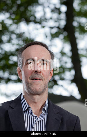 Edinburgh, Royaume-Uni. 18 août, 2018. Graham Robb Macdonald FRSL est un auteur britannique et critique littéraire français. Photographié à l'Edinburgh International Book Festival. Edimbourg, Ecosse. Photo par Gary Doak / Alamy Live News Banque D'Images