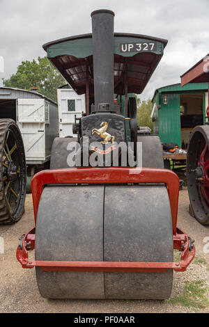 Jusqu'à la vapeur 18 août, sur la route pour assister à la 50ème anniversaire de la Grande Vapeur Dorset Tarrant juste Hinton, Blandford. uk. Suzanne crédit McGowan/Alamy live news Banque D'Images