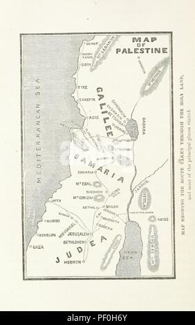 Libre à partir de la page 374 de "La main de Dieu dans l'Egypte, le Sinaï, la Terre Sainte et les dossiers d'un voyage de la grande vallée de l'Ouest pour les Lieux saints de l'Est. ... Avec cartes, schémas et illustrations ...' 4559. Banque D'Images