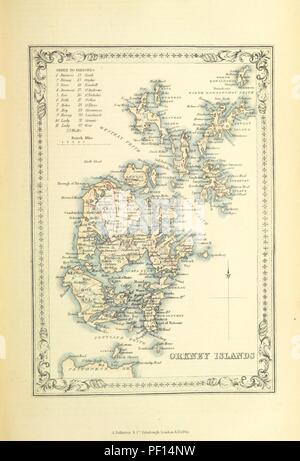 Libre à partir de la page 601 de "l'Imperial Gazetteer of Scotland ; ou Dictionnaire de topographie écossais ... Édité par l'abbé J. M. Wilson' Banque D'Images