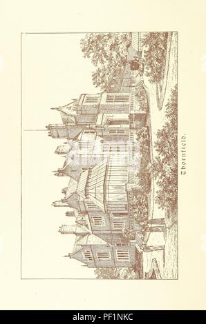 Libre à partir de la page 34 de "une série de vues pittoresques de châteaux et maisons de campagne dans le Yorkshire, principalement au nord de la circonscription de l'Ouest, à partir de croquis faits par M. E. Healey ... Tiré à part de la "Bradf0037. Banque D'Images