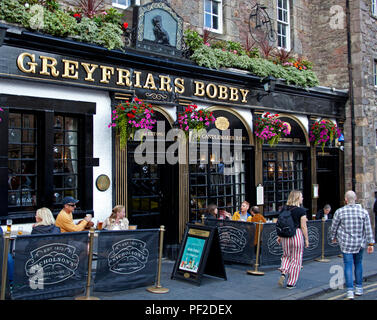 Grayfriar Bobby's pub, Édimbourg, Écosse, Royaume-Uni Banque D'Images