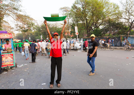 7 mars d'Awami showdown à sarowardi uddan,Dhaka 2018 Banque D'Images