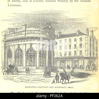Libre à partir de la page 158 de "La main de Manchester-livre, un authentique compte de l'endroit et de ses habitants ... Avec des illustrations sur bois ... et une carte" . Banque D'Images