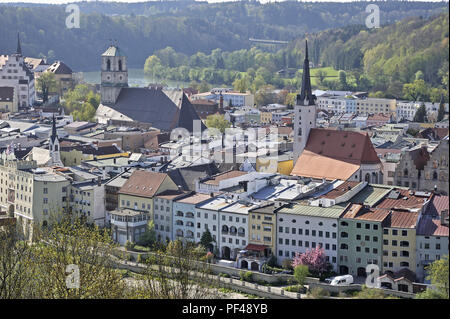 Wasserburg am Inn, Landkries Rosenheim, Oberbayern, Bayern, Deutschland, Europa | Wasserburg/Inn, district Rosenheim, Bavière, Allemagne, Banque D'Images