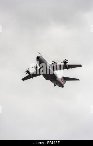 La RAF 100e anniversaire l'avion passer au-dessus de Londres en juillet 2018 Banque D'Images