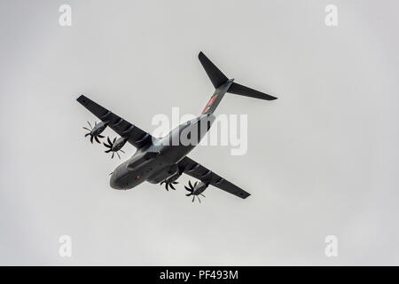 La RAF 100e anniversaire l'avion passer au-dessus de Londres en juillet 2018 Banque D'Images