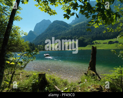 Hintersee, Ramsau, Berchtesgadener Land, Oberbayern, Bayern, Deutschland | Bavière, Allemagne Banque D'Images