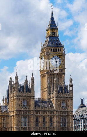 Big Ben et le Palais de Westminster, Londres Angleterre Royaume-Uni UK Banque D'Images