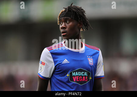 Ipswich, Royaume-Uni.. Août 18, 2018. Trevoh Chalobah d'Ipswich Town - Ipswich Town v Aston Villa, Sky Bet Championship, Portman Road, Ipswich - 18 août 2018 Crédit : Richard Calver/Alamy Live News Banque D'Images