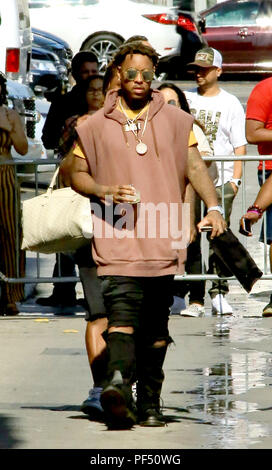 Les célébrités à Jimmy Kimmel Live ! Studios comprend : Jeremih Où : Hollywood, California, United States Quand : 18 juillet 2018 Source : WENN.com Banque D'Images