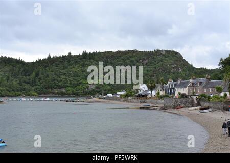 L'Ecosse, Plockton Banque D'Images