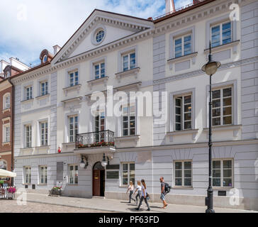 Marie Curie Museum (Muzeum Marii Skłodowskiej-Curie), rue Freta, Varsovie, Pologne Banque D'Images