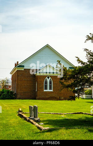 Église chrétienne de Berea, Courthouse Road, Spotsylvania Courthouse, Virginia Banque D'Images