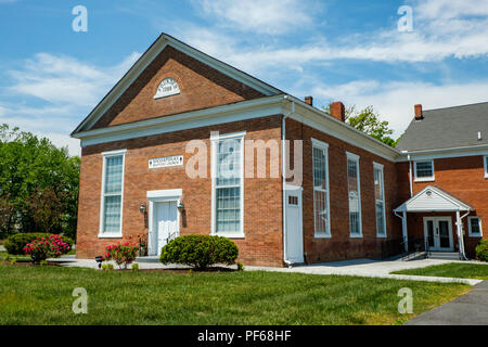 L'Église baptiste, 5101 Massaponax Massaponax Church Road, Fredericksburg, Virginia Banque D'Images