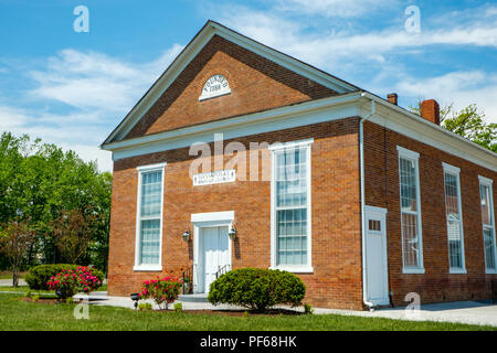 L'Église baptiste, 5101 Massaponax Massaponax Church Road, Fredericksburg, Virginia Banque D'Images