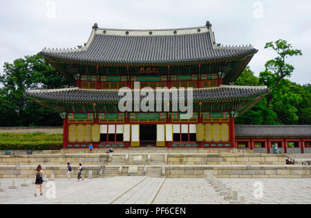 Palais Deoksugung, Séoul, Corée du Sud. Banque D'Images