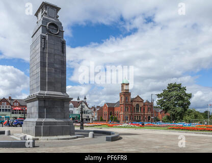 Le Cénotaphe de Middlesbrough est un monument situé dans le centre de Middlesbrough, Angleterre, Royaume-Uni Banque D'Images